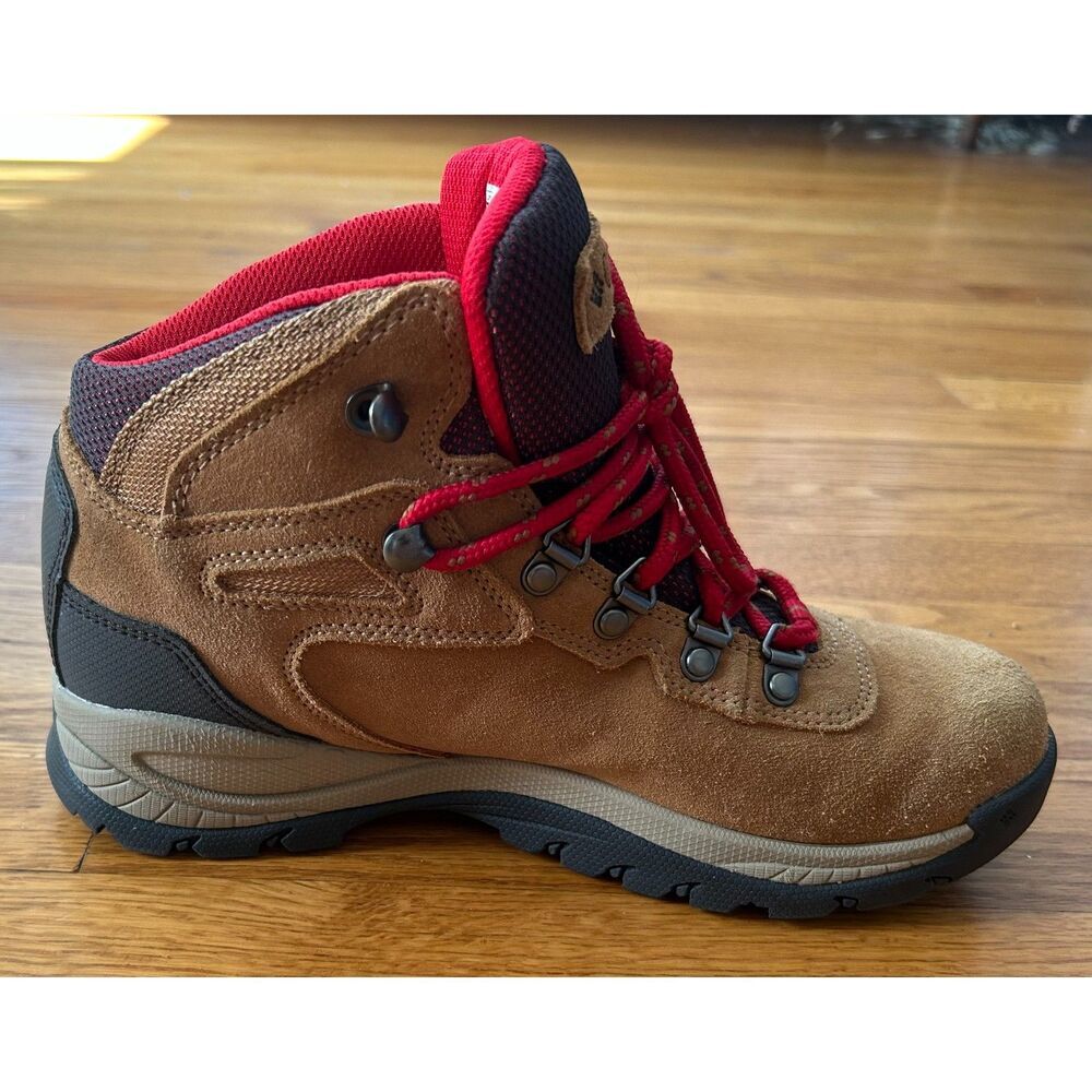 Columbia Newton Ridge Plus Hiking Boots Suede Brown BK4552-286 Women's 7.5 - Picture 8 of 8